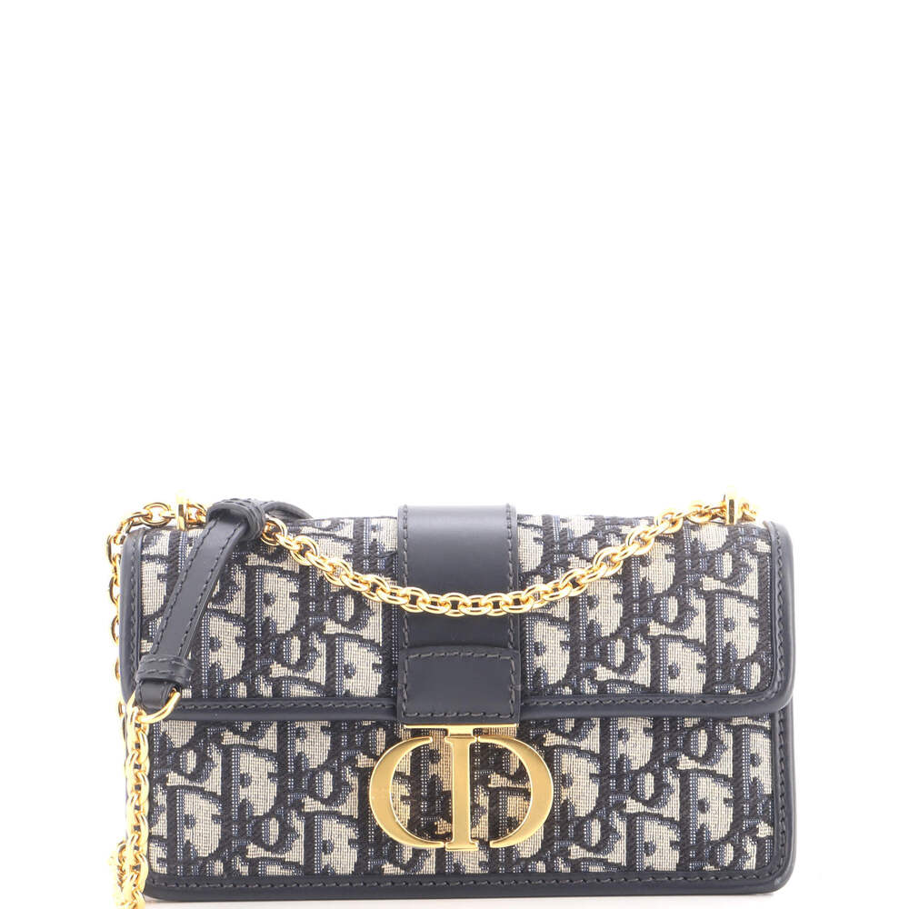 Christian Dior East West 30 Montaigne Chain Flap Bag